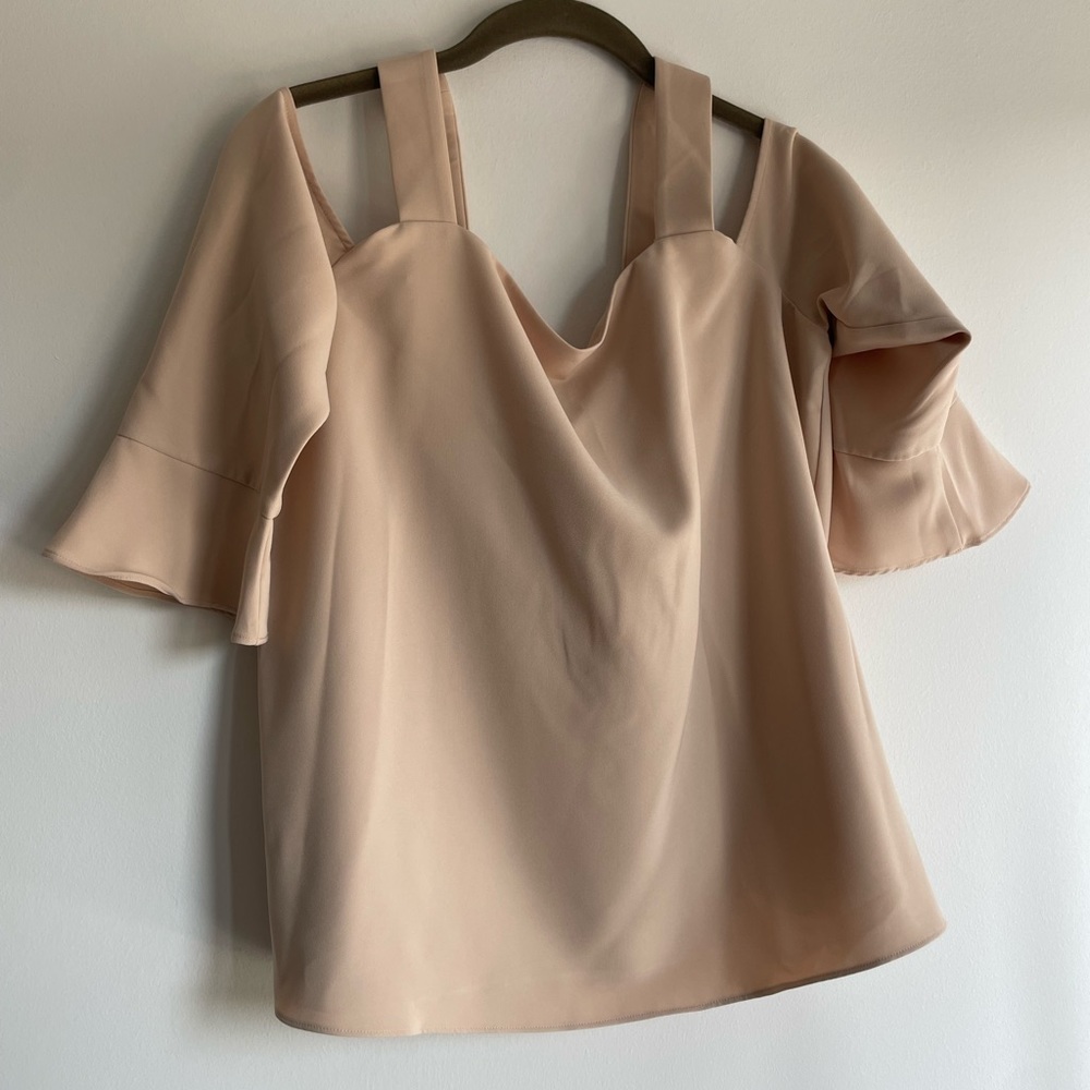 NWT Cooper & Ella Tilde Cold Shoulder Top, size: L